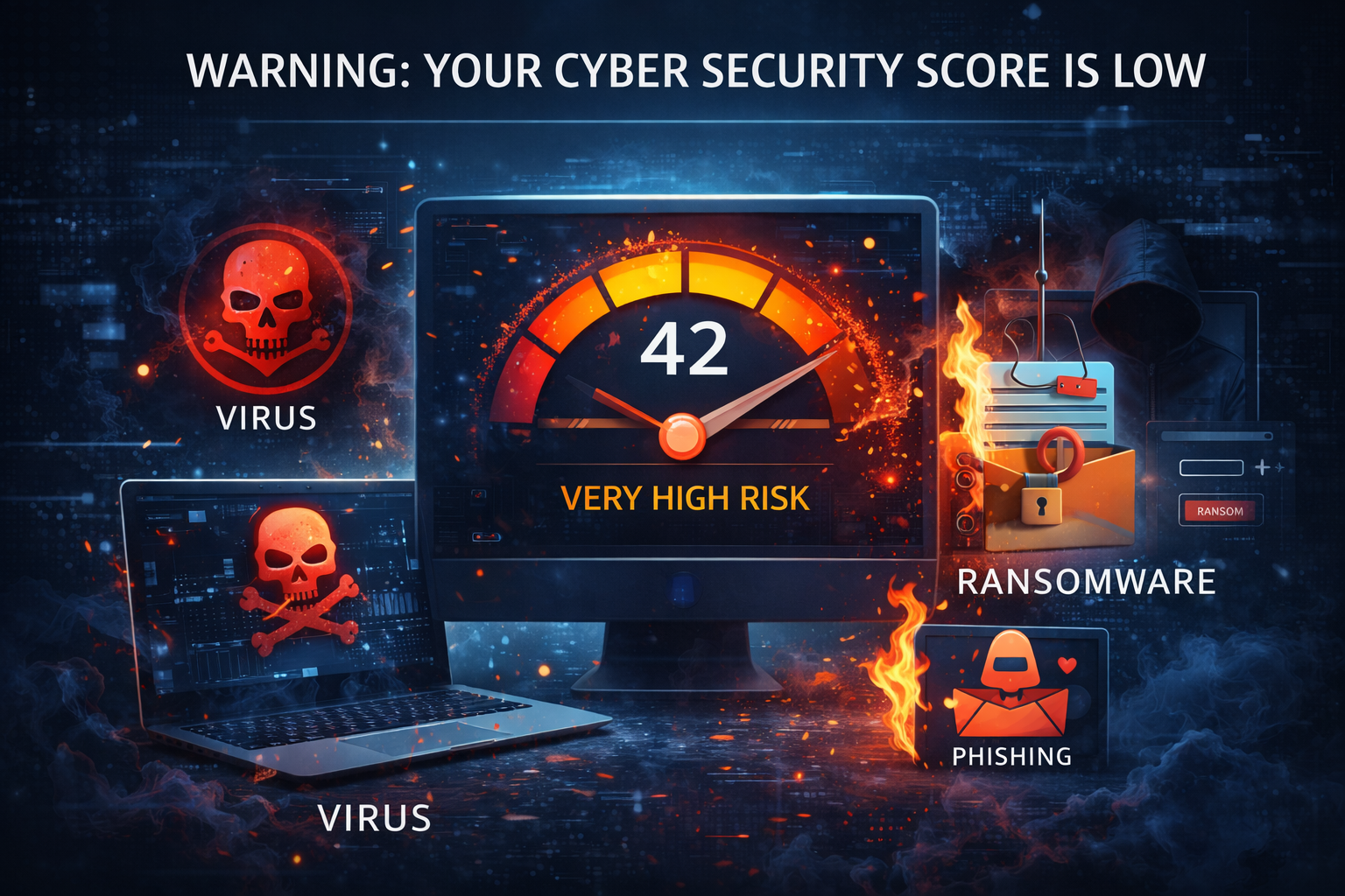 Low security, high risk threats